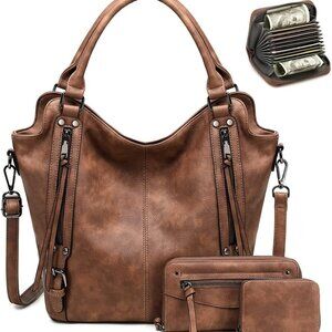Hobo Bags for Women Handbags Purse Ladies Boho Shoulder Bag Crossbody Purses Fau